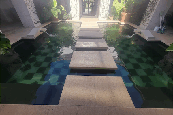 Shell Bay Club Koi Pond 600X400